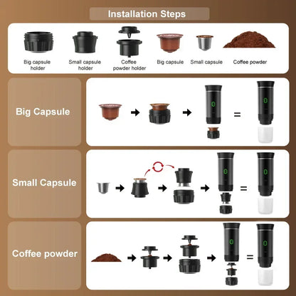 Wireless Portable Coffee Maker Espresso Coffee Maker